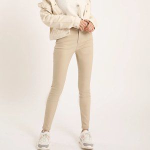 Stretchy Skinny Jeans / Pants (Nude/Beige)
